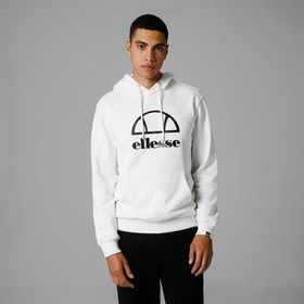 Ellesse EM253 Beyaz Kapüşonlu Erkek Sweatshirt