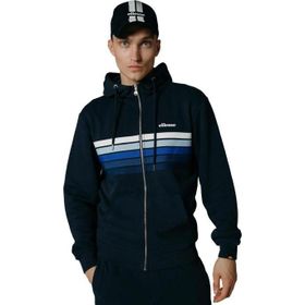 Ellesse EM260 Fermuarlı Kapüşonlu Lacivert Erkek Sweatshirt