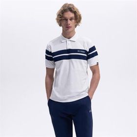 Ellesse EM396 Beyaz Polo Yaka Erkek T-shirt