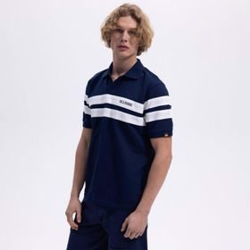 Ellesse EM396 Lacivert Polo Yaka Erkek T-shirt