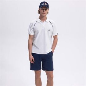 Ellesse EM407 Kırık Beyaz Polo Yaka Erkek T-shirt