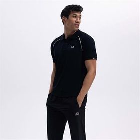 Ellesse EM407 Siyah Polo Yaka Erkek T-shirt