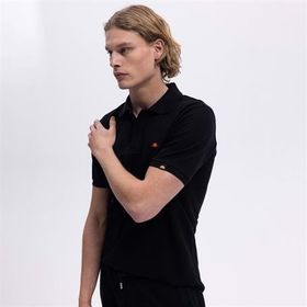 Ellesse EM460 Siyah Polo Yaka Erkek T-shirt