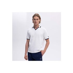 Ellesse EM491 Kırık Beyaz Polo Yaka Erkek T-shirt