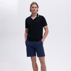 Ellesse EM491 Siyah Polo Yaka Erkek T-shirt