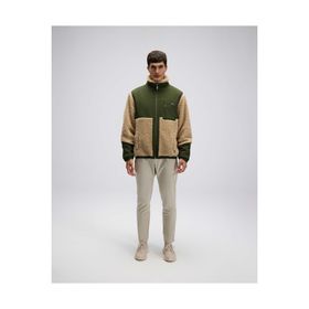 Ellesse EM511-BG Fermuarlı Polar Bej Erkek Mont