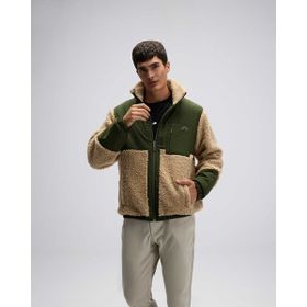 Ellesse EM511-BG Fermuarlı Polar Bej Erkek Mont