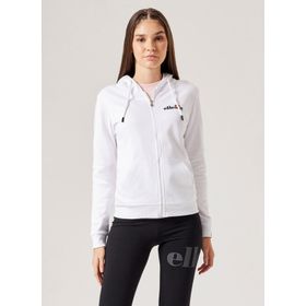 Ellesse F025-WT Beyaz Kadın Kapüşonlu Zip Ceket