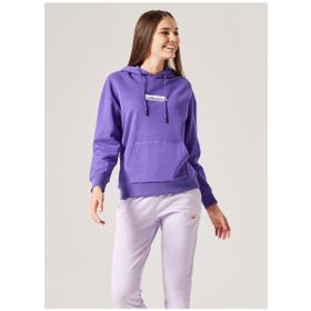 Ellesse Mor Kadın F009 Kapüşonlu Sweatshirt