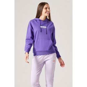 Ellesse Mor Kadın F009 Kapüşonlu Sweatshirt