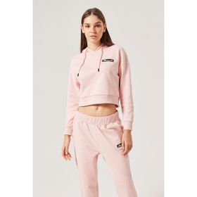 Ellesse Pembe Kadın F005 Kapüşonlu Sweatshirt
