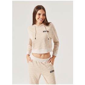 Ellesse Pembe Kadın F005 Kapüşonlu Sweatshirt