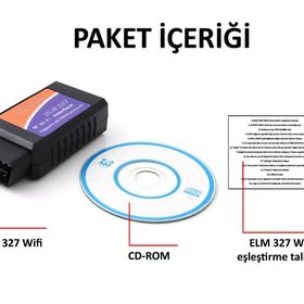 ELM327 OBD2 V1.5 WiFi Araç Arıza Tespit Cihazı