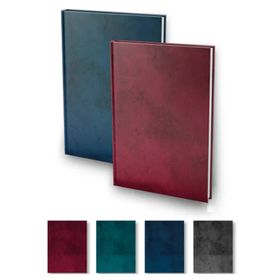 Elma 20x28 200 Yaprak Çizgili Mermer Desen Sert Kapak Defter