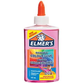 Elmer's 2109496 147 ml Pembe Şeffaf Renkli Yapıştırıcı