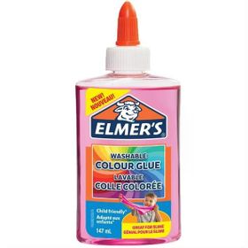 Elmer's 2109496 147 ml Pembe Şeffaf Renkli Yapıştırıcı