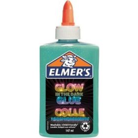 Elmer's 2162078 147 ml Mavi Karanlıkta Parlayan Yapıştırıcı