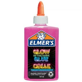 Elmer's 2162079 147 ml Pembe Karanlıkta Parlayan Yapıştırıcı
