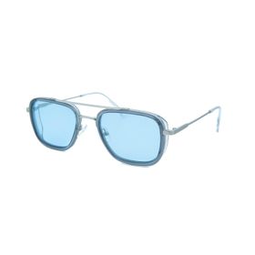 Eloi 1869 06 52 Dikdörtgen Gri Metal Unisex Güneş Gözlüğü