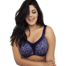 Elomi Energise Navy Geo Spor Kadın Sütyen