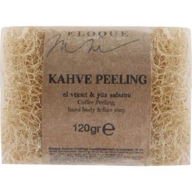 Eloque 120 gr Doğal Kabak Lifli Kahve Peeling Sabun