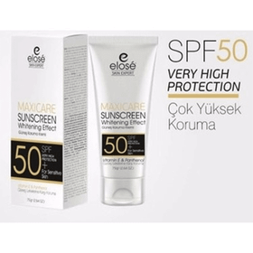 Elose Spf 50+ 100 gr Skin Expert Whitening Effect Lekelere Etkili Güneş Koruma Kremi