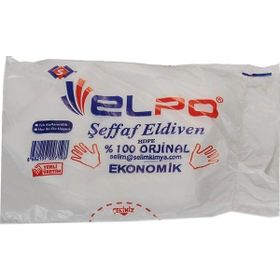 Elpo 100'lü Şeffaf Eldiven