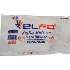Elpo 100'lü Şeffaf Eldiven