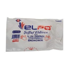 Elpo 100'lü Şeffaf Eldiven