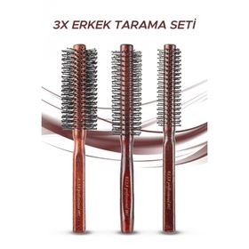 Elsa Professional 007 Serisi 007 Büyük 007 Ufak 007 İnce Fön Fırçaları