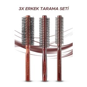 Elsa Professional 007 Serisi 007 Büyük 007 Ufak 007 İnce Fön Fırçaları
