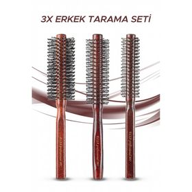 Elsa Professional 007 Serisi 007 Büyük 007 Ufak 007 İnce Fön Fırçaları