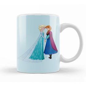 Elsa Ve Anna Baskılı Seramik Kupa Bardak