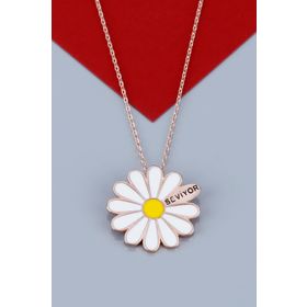 Else Silver ELSE18 Papatya Gümüş Kolye