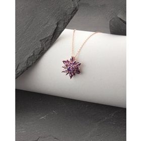 Else Silver Lotus Çiçeği Gümüş Kolye