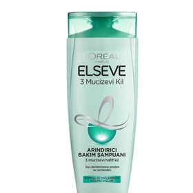 Elseve 3 Mucizevi Kil 450 ml Ağırlaştırmayan Şampuan