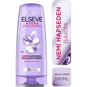 Elseve 390 ml Hydra Hyaluronic Nemi Hapseden Saç Bakım Kremi
