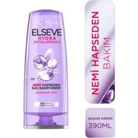 Elseve 390 ml Hydra Hyaluronic Nemi Hapseden Saç Bakım Kremi