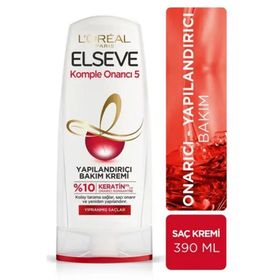 Elseve 390 ml Komple Onarıcı 5 Yıpranmış Saçlar Saç Kremi