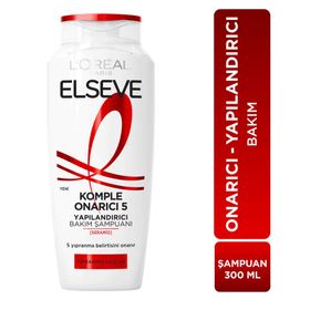 Elseve 3x300 ml Komple Onarıcı 5 Bakım Şampuanı