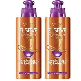 Elseve Amla Yağı Bukle Belirginleştirici 2x200 ml Saç Kremi