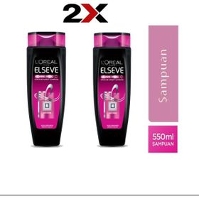 Elseve Arginine Direnç 3X 2x550 ml Şampuan