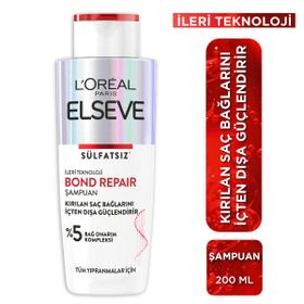 Elseve Bond Repair Tüm Yıpranmalar Için Saç Bağlarını Onarıcı Güçlendirici 200 ml Şampuan