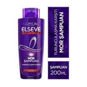 Elseve Boyalı Saçlar İçin 200 ml Renk Koruyucu Mor Şampuan