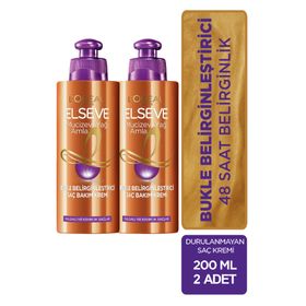 Elseve Bukle Belirginleştirici 2x200 ml Saç Bakım Kremi