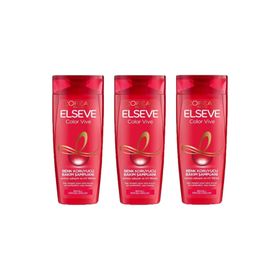 Elseve Color Vive 3x360 ml Renk Koruyucu Bakım Şampuanı