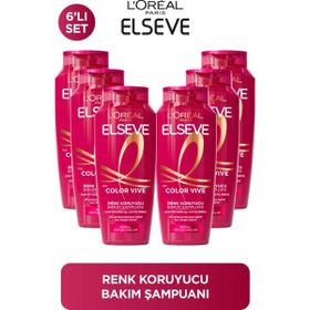 Elseve Color Vive 6x300 ml Renk Koruyucu Şampuan