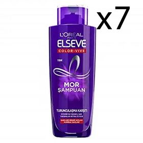 Elseve Color Vive Turunculaşma Karşıtı 7x200 ml Mor Şampuan