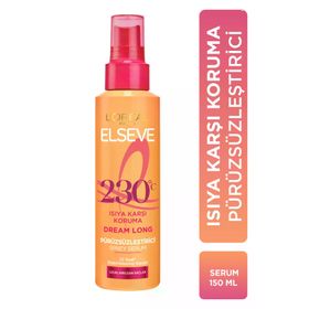 Elseve Dream Long 230 Derece Isıya Karşı Koruyucu & Pürüzsüzleştirici 150 ml Sprey Serum
