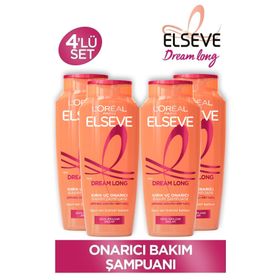 Elseve Dream Long 4x400 ml Onarıcı Şampuan